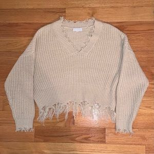 cropped sweater